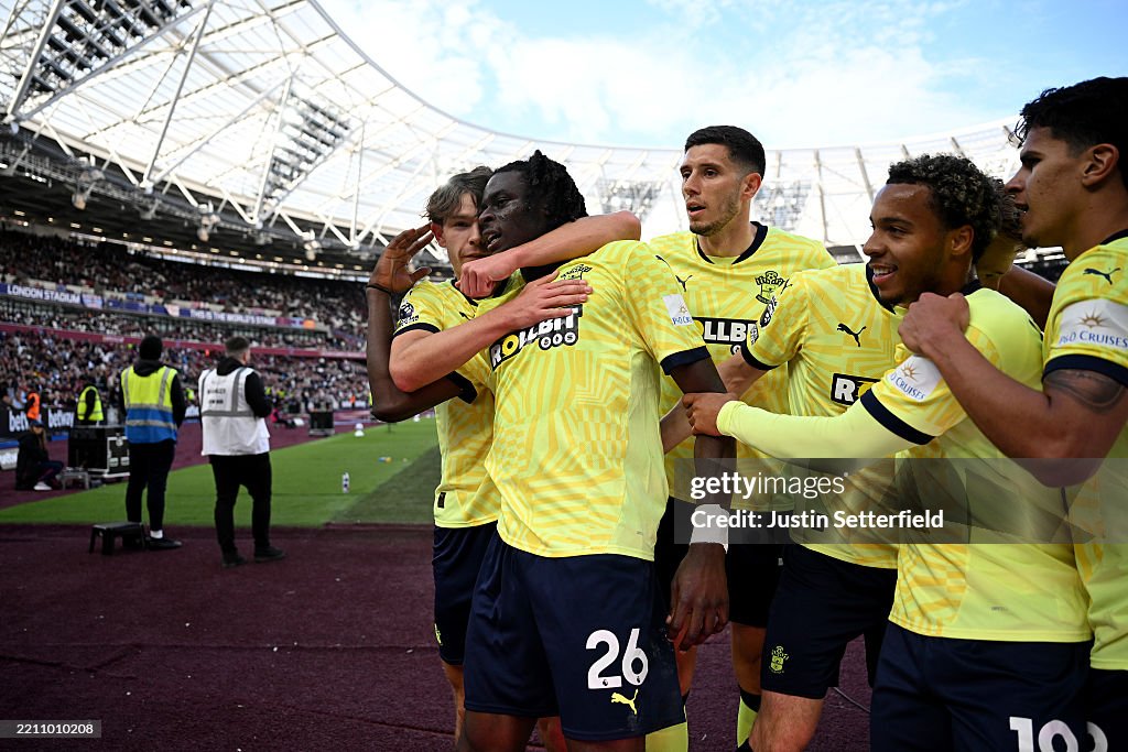 West Ham United FC v Southampton FC - Premier League