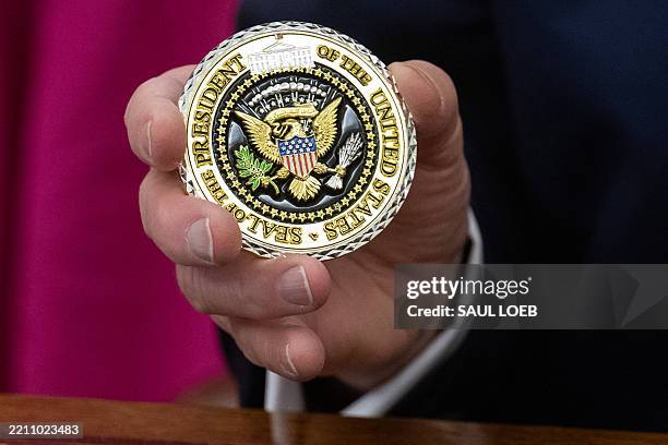 Trump Rally Coin 797 Trump Coin Stock Photos, High-Res Pictures, and Images - Getty Images
