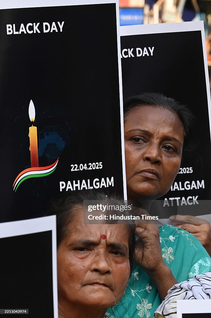 Kolkata Citizens Protest Against Pahalgam Terror Attack