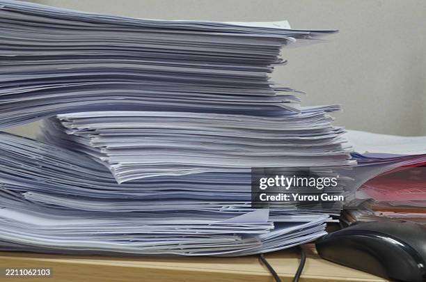 Paper File Overflowing 104 Desk Overflowing With Papers Stock Photos, High-Res Pictures, and ...