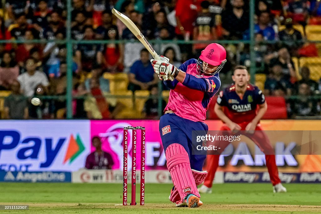 CRICKET-IND-IPL-T20-BENGALURU-RAJASTHAN