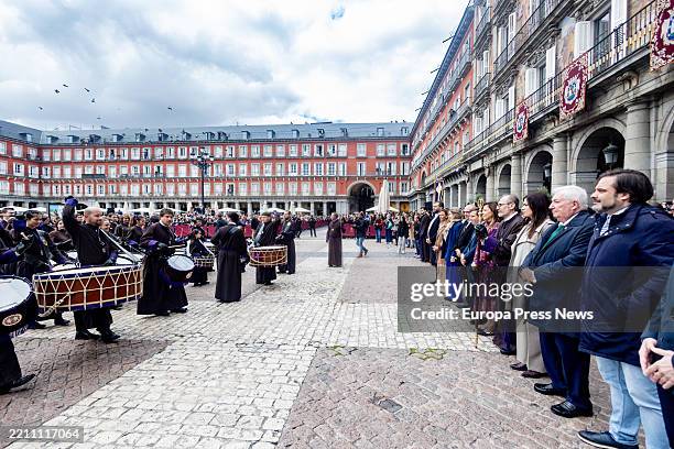 The delegate of Culture, Tourism and Sport of the Madrid City Council, Marta Rivera de la Cruz , the mayor of Madrid, Jose Luis Martinez-Almeida ,...
