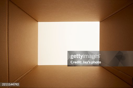 High quality opened rectangular blank empty cardboard brown box isolated on white background. High quality opened rectangular blank empty cardboard brown box isolated on white background.