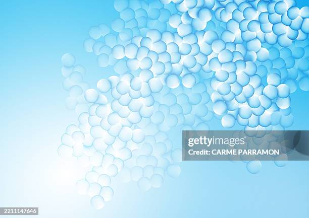 protein structure - enzyme stock illustrations