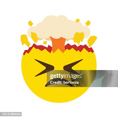 Exploding Head Emoji Icon Exploding Head Emoji Icon