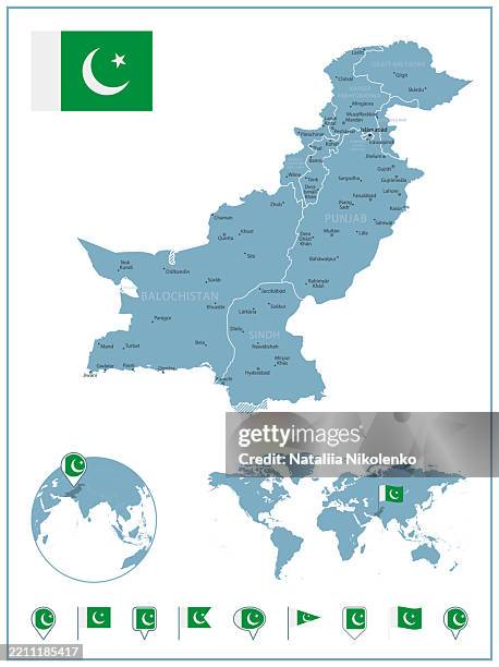 Pakistan Internal Map 151 Map Of Pakistan Drawing Stock Photos, High-Res Pictures, and Images ...