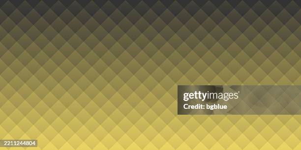 stockillustraties, clipart, cartoons en iconen met abstract geometric background - mosaic with squares and brown gradient - vervagen