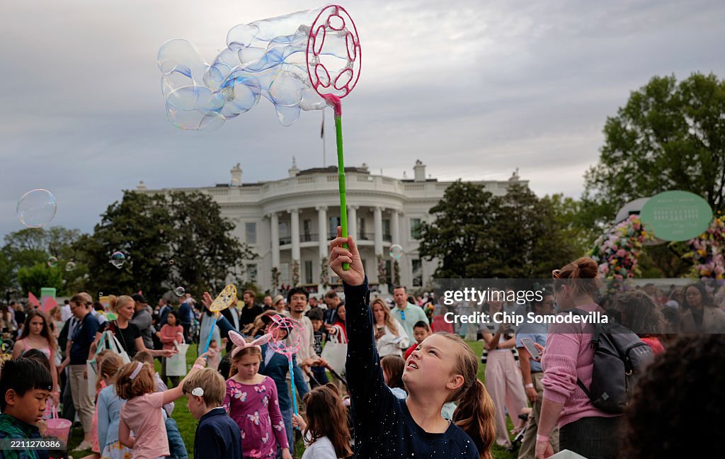 President And Mrs. Trump Host Annual White House Easter Egg Roll