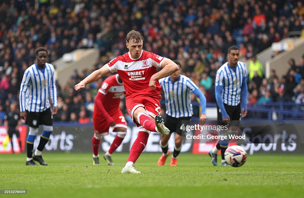 Sheffield Wednesday FC v Middlesbrough FC - Sky Bet Championship