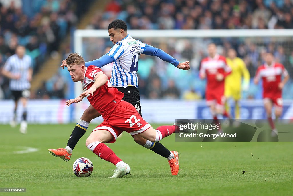 Sheffield Wednesday FC v Middlesbrough FC - Sky Bet Championship