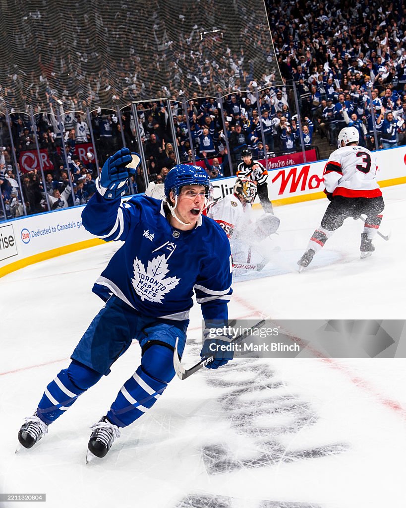 Ottawa Senators v Toronto Maple Leafs - Game One