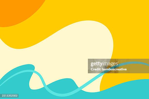 abstract waves shape background - computer screen texture stock illustrations