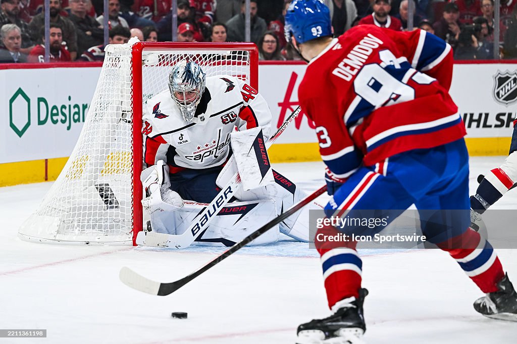 NHL: APR 25 Stanley Cup Playoffs First Round Capitals at Canadiens