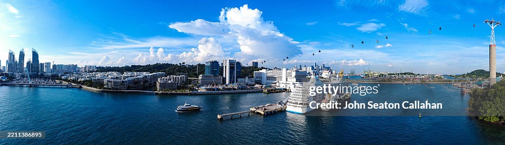 Singapore, Cruise Ship Terminal at Harbourfront