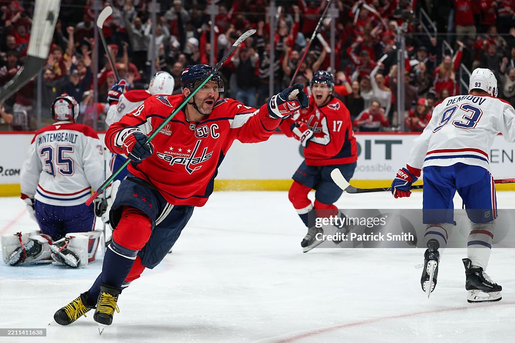 Montreal Canadiens v Washington Capitals - Game One