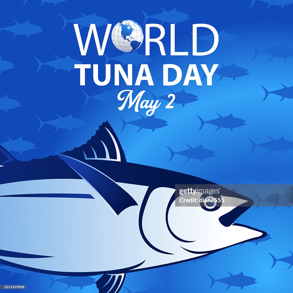 World Tuna Day Poster Template