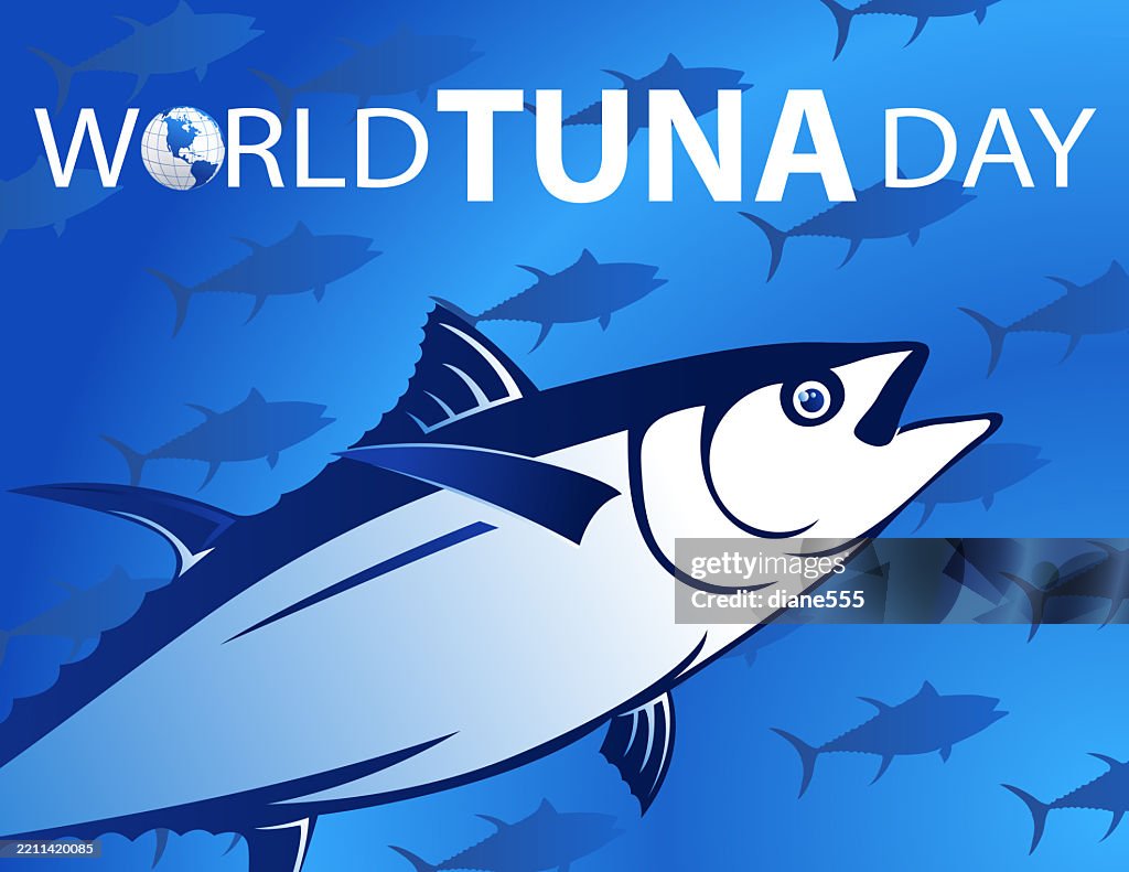 World Tuna Day Poster Template