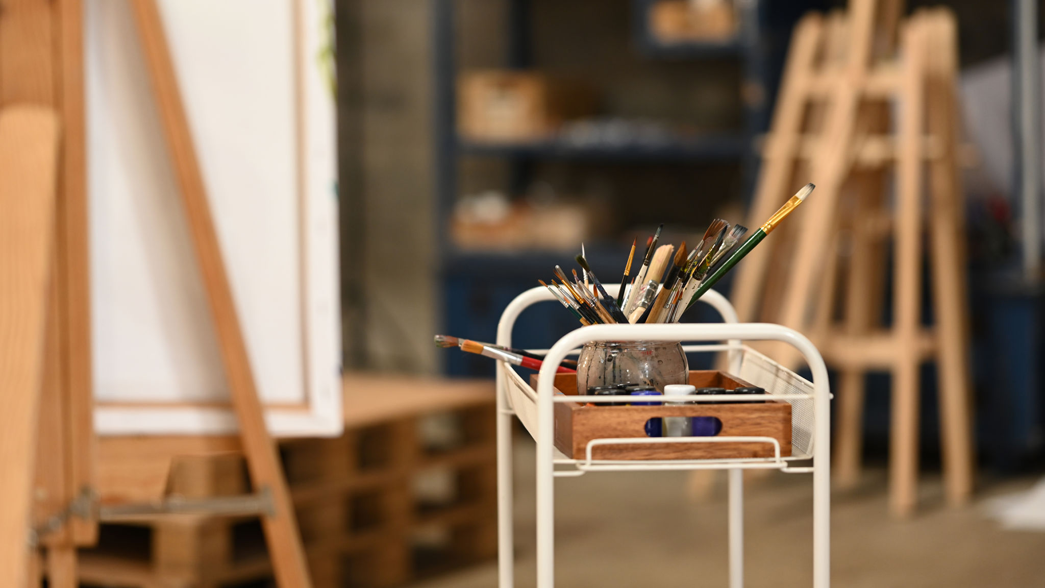 art studio setup
