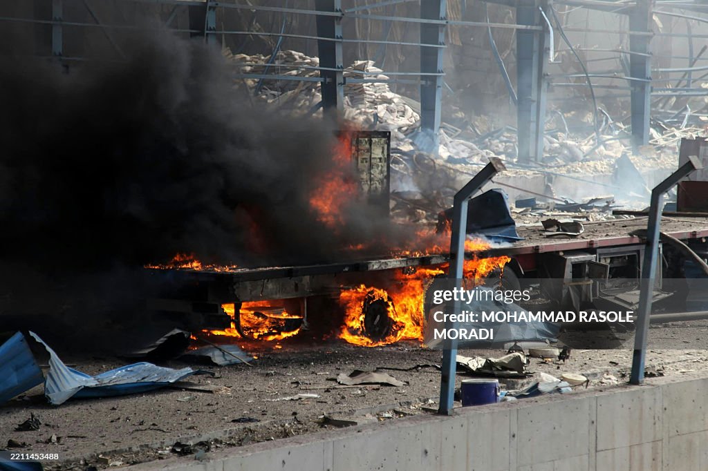 IRAN-PORT-EXPLOSION