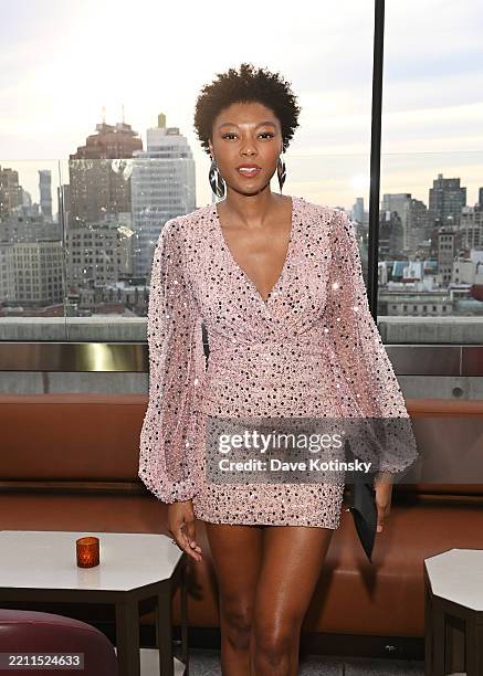 Chelsea Vaughn attends the Us Weekly + Maidenform Reality Star Style Awards Party at The Highlight Room on April 22, 2025 in New York City.