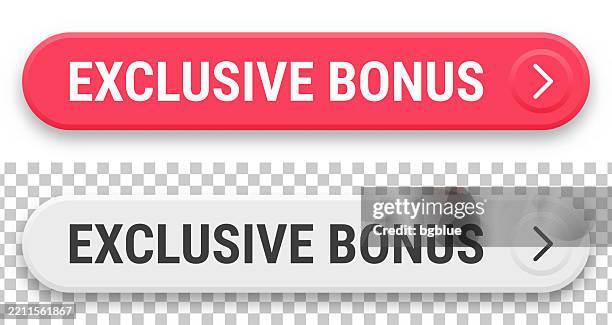 exclusive bonus - 3d click web buttons on blank background - extra bonus stock illustrations