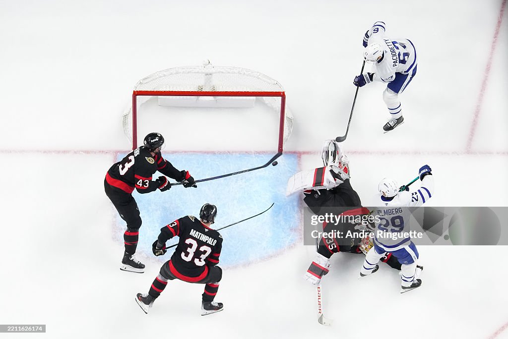 Toronto Maple Leafs v Ottawa Senators - Game Four