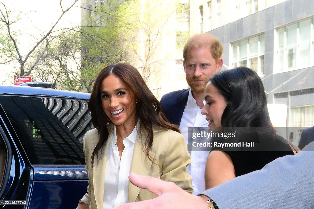 Celebrity Sightings In New York City - April 23, 2025