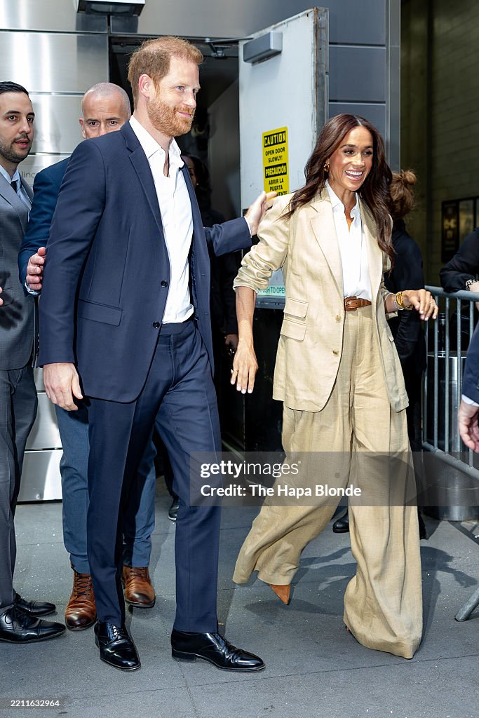 Celebrity Sightings In New York City - April 23, 2025