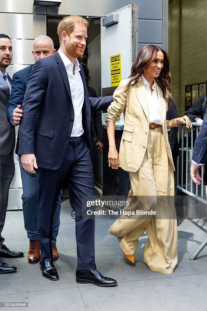 Celebrity Sightings In New York City - April 23, 2025