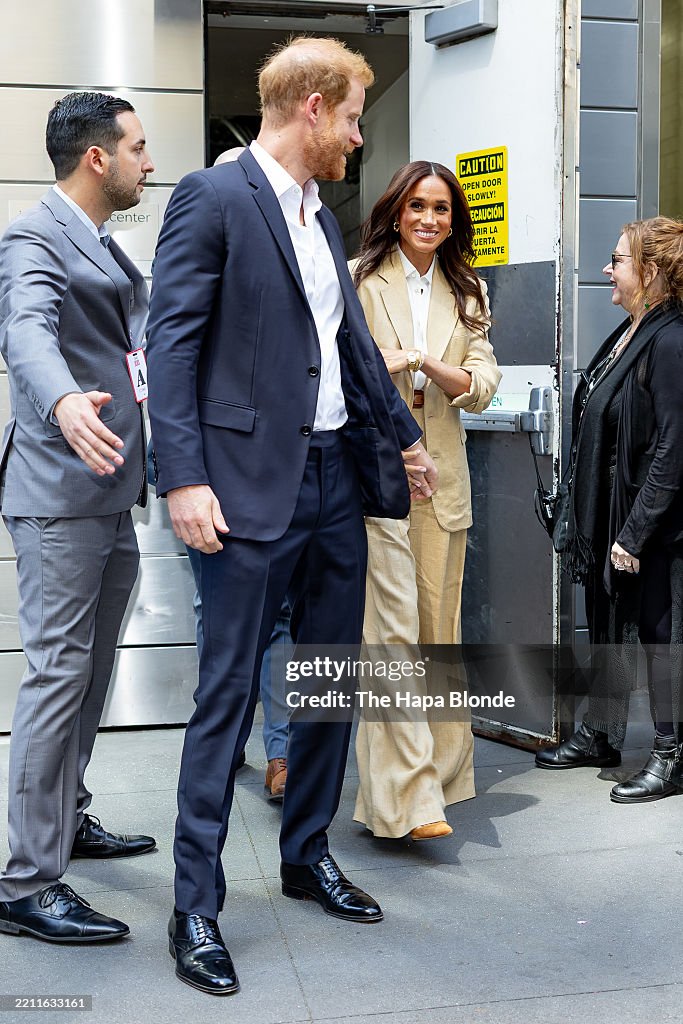 Celebrity Sightings In New York City - April 23, 2025