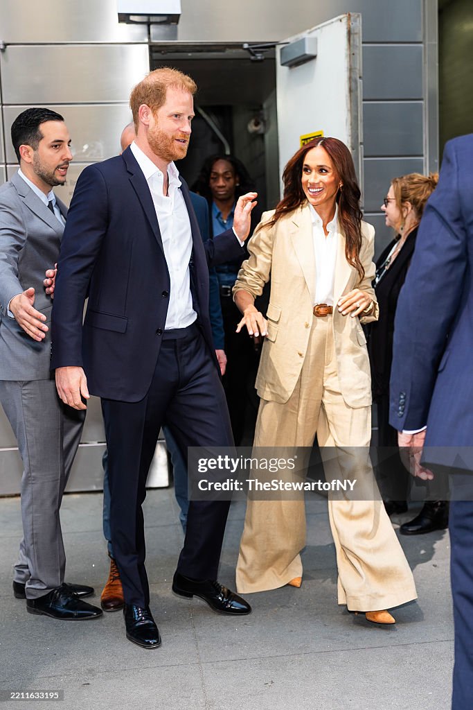 Celebrity Sightings In New York City - April 23, 2025