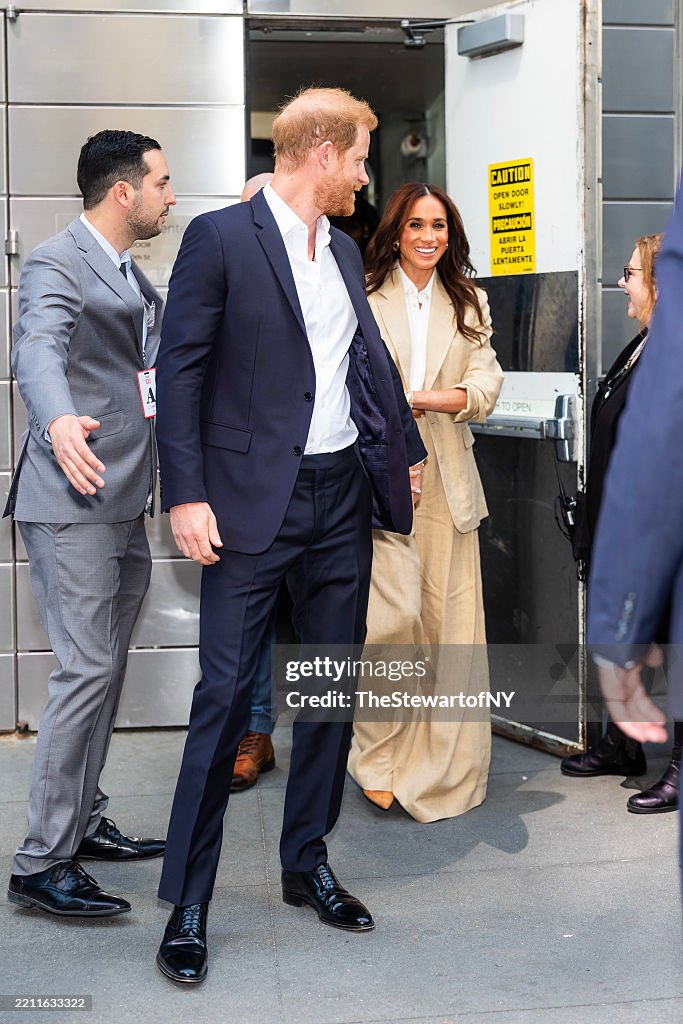 Celebrity Sightings In New York City - April 23, 2025