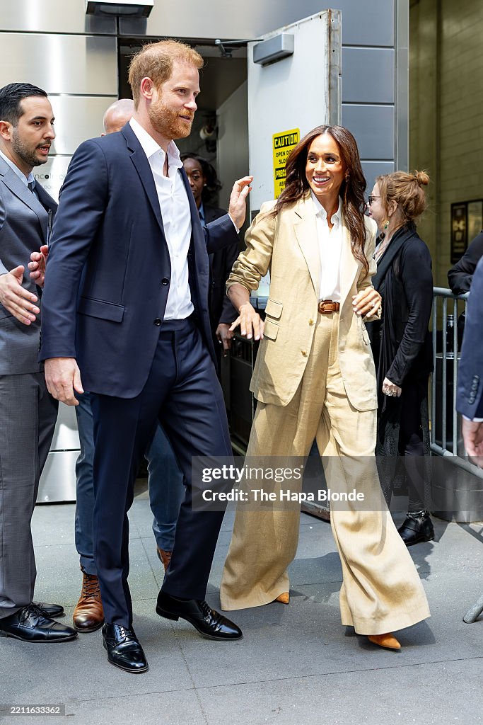 Celebrity Sightings In New York City - April 23, 2025