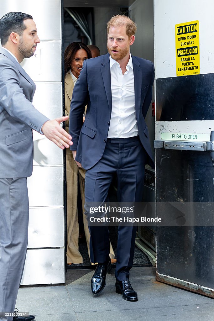 Celebrity Sightings In New York City - April 23, 2025