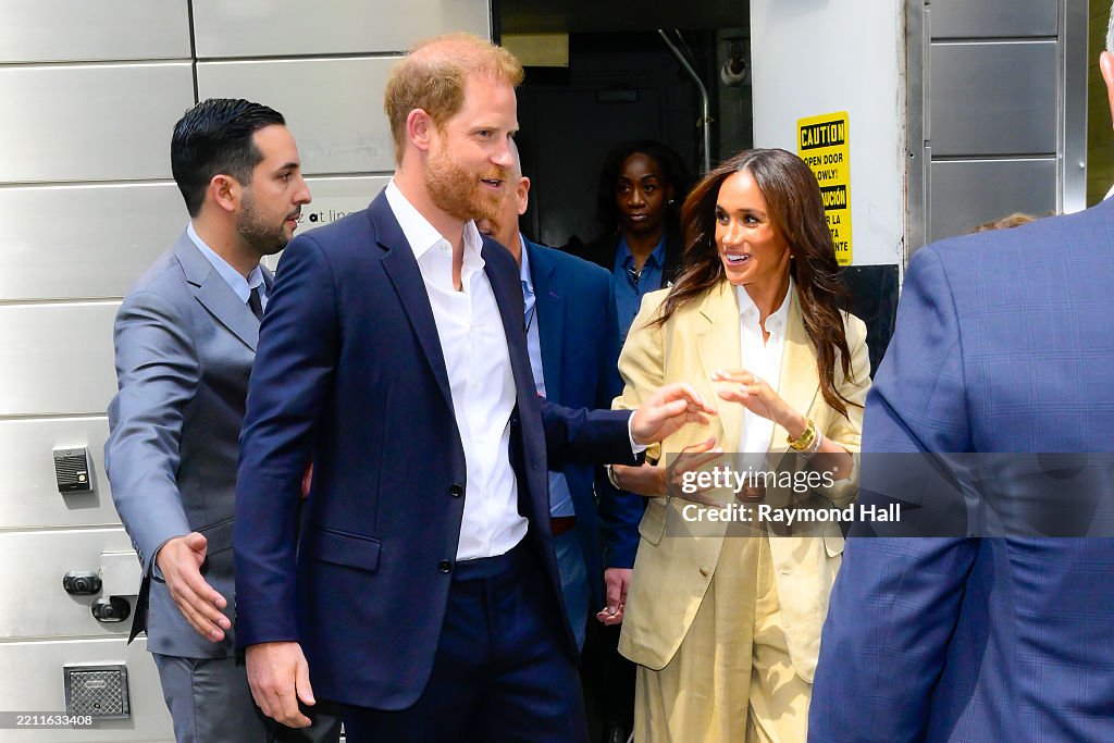 Celebrity Sightings In New York City - April 23, 2025