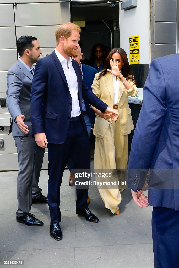 Celebrity Sightings In New York City - April 23, 2025