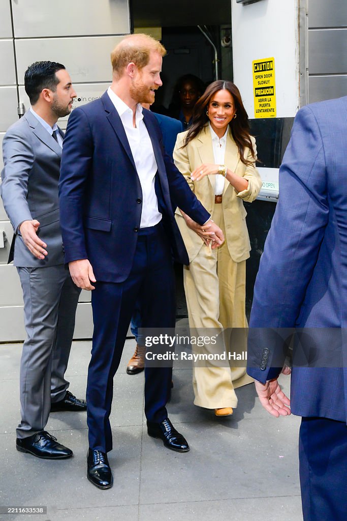 Celebrity Sightings In New York City - April 23, 2025