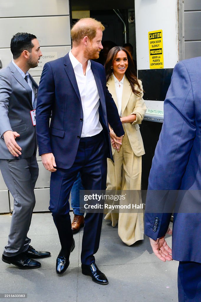 Celebrity Sightings In New York City - April 23, 2025