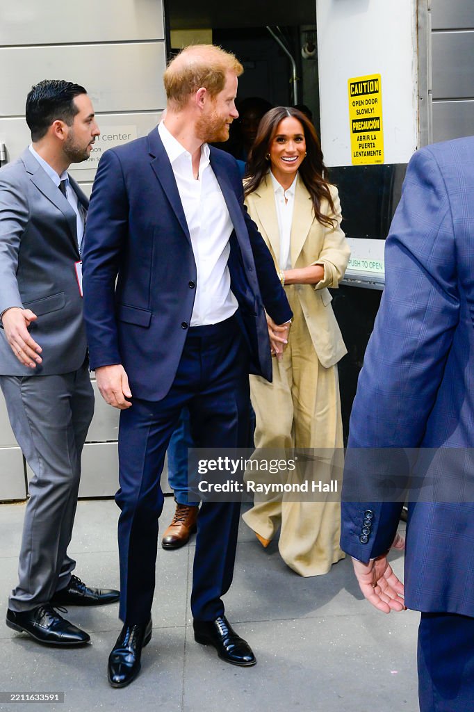 Celebrity Sightings In New York City - April 23, 2025