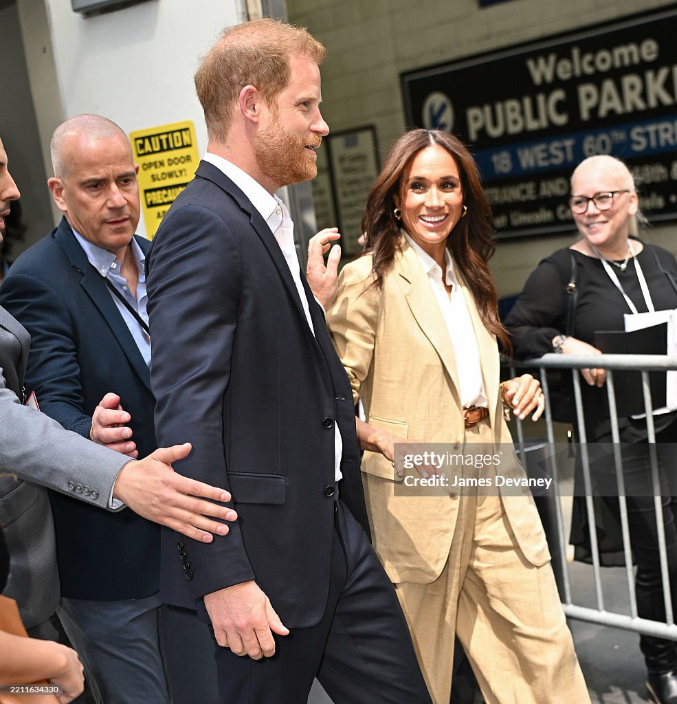 Celebrity Sightings In New York City - April 23, 2025