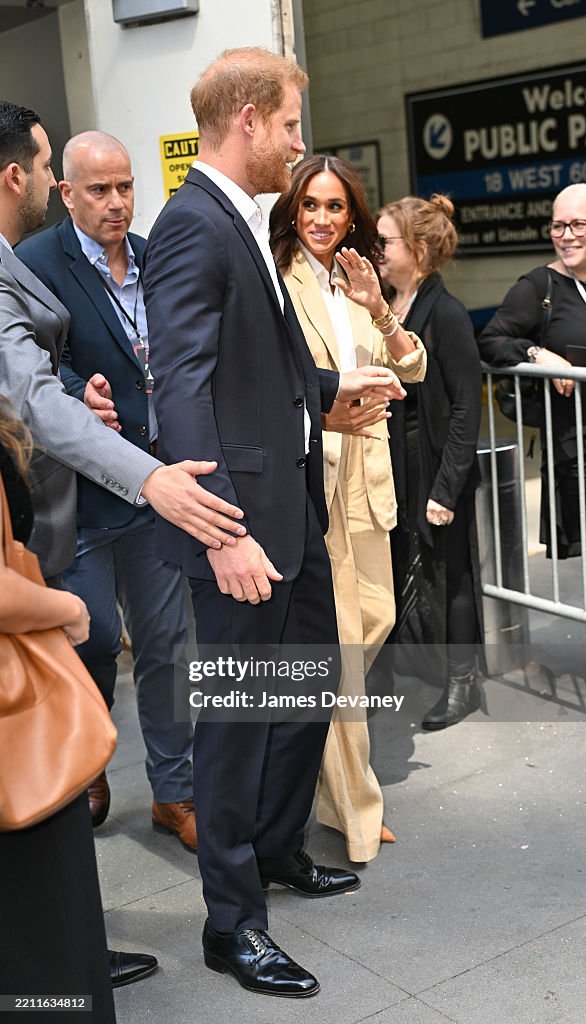 Celebrity Sightings In New York City - April 23, 2025