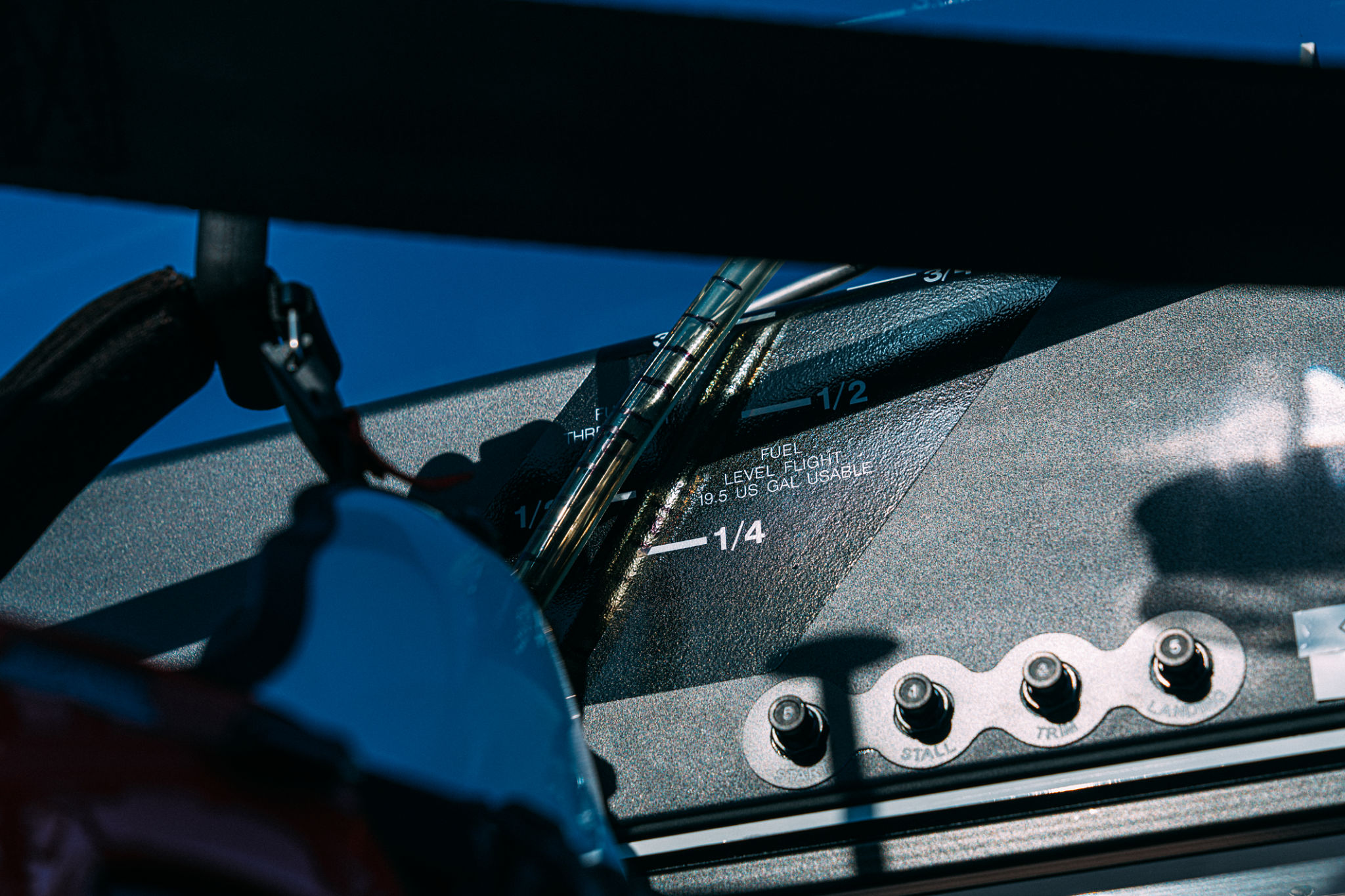 transparent oil tank