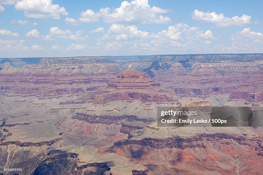 Aerial view of dramatic landscape,Arizona,United States,USA