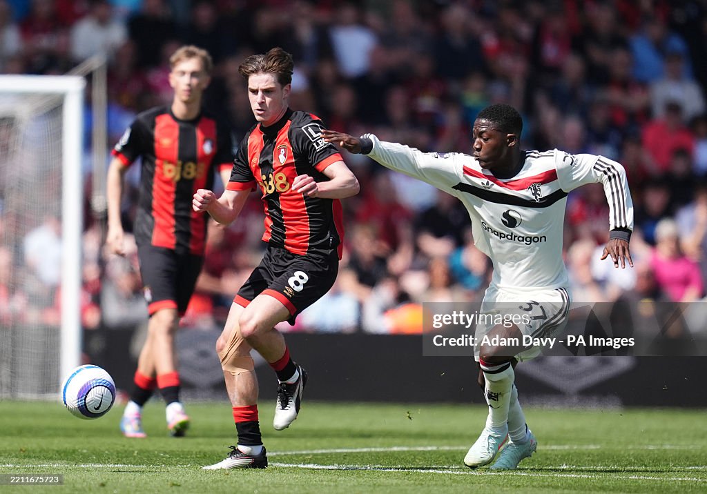 AFC Bournemouth v Manchester United - Premier League - Vitality Stadium