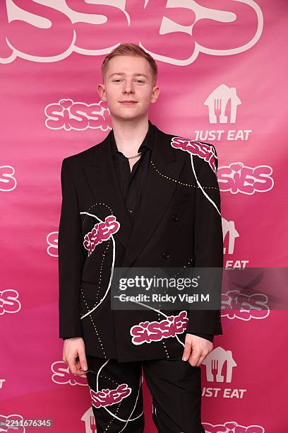 Nick McCluskey attends SISSIES In The House x Just Eat launch party at The Little Violet Door on April 23, 2025 in London, England.