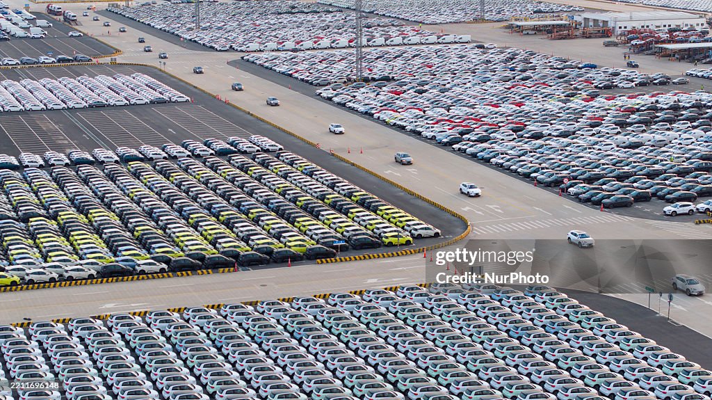 Byd Export The world's largest car carrier, BYD ''Shenzhen'', loads over 7,000 ...