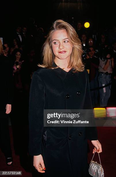 American actress Alicia Silverstone attends the 10th Annual American Comedy Awards at the Shrine Auditorium in Los Angeles, California, 11th February...