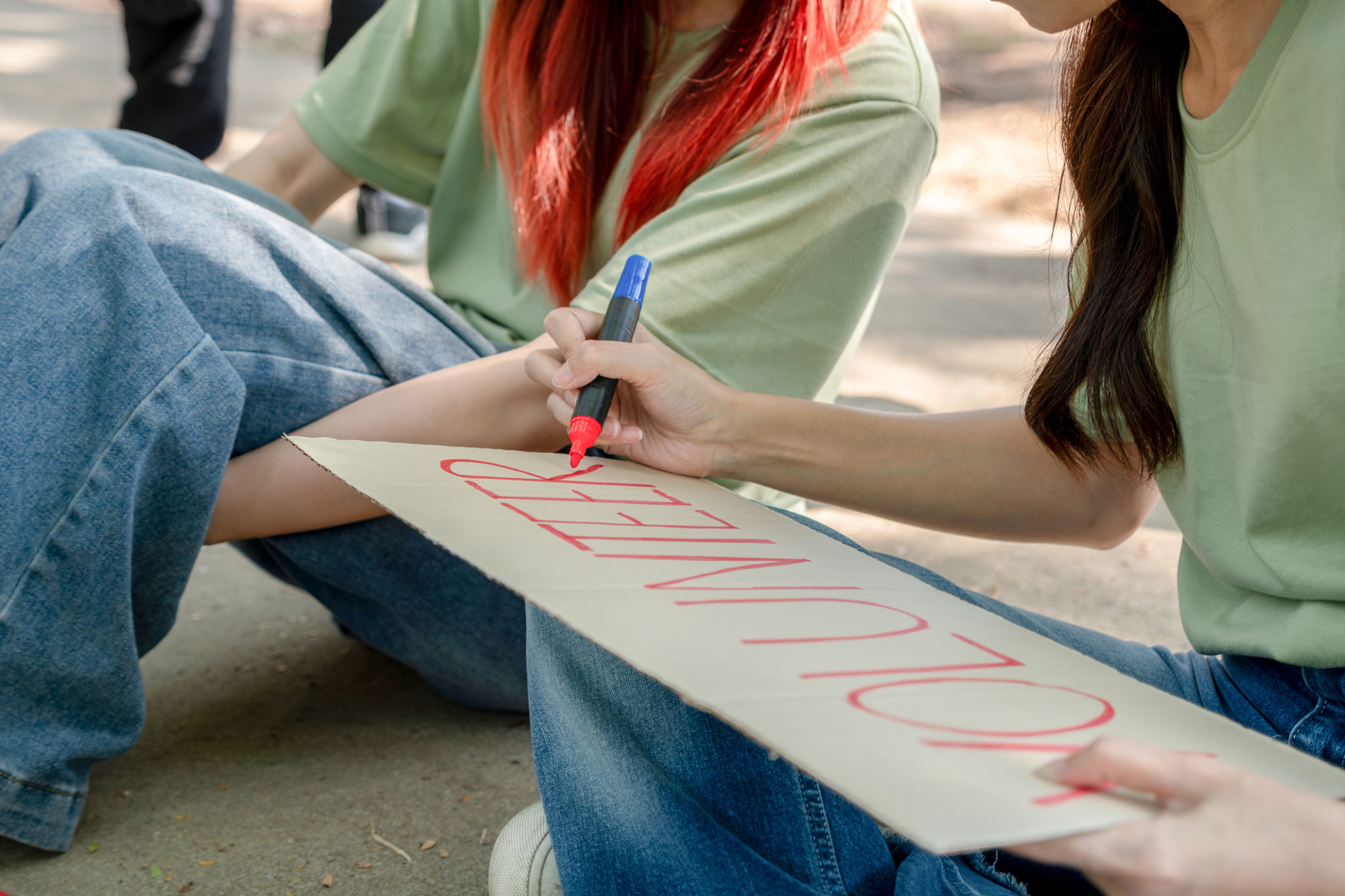 sign making process