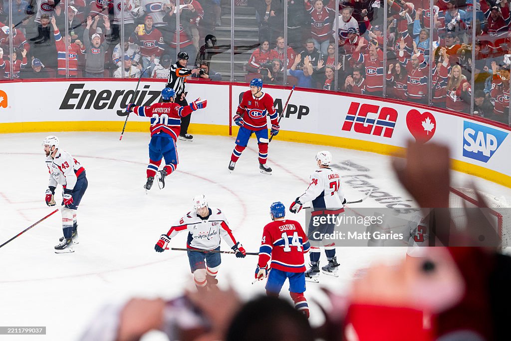 Washington Capitals v Montreal Canadiens - Series Game Four