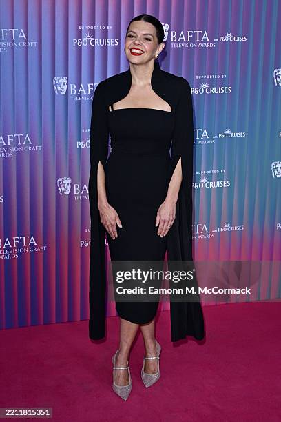 Roxanne Hoyle attends the BAFTA Television and Television Craft Nominees' Party supported by P&O Cruises at The V&A on April 24, 2025 in London,...